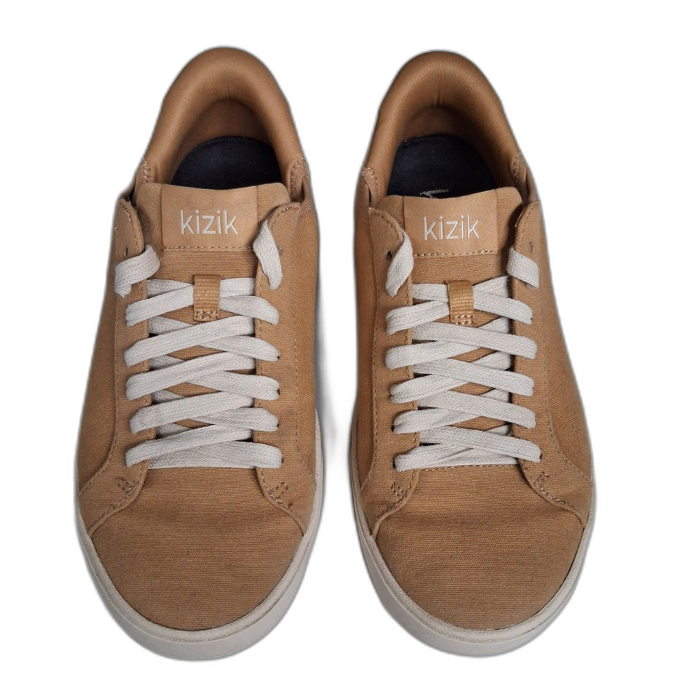 Kizik Irvine Tan Canvas Hands-Free Slip-On Men's 7.5 Skate Sneaker Gorpcore